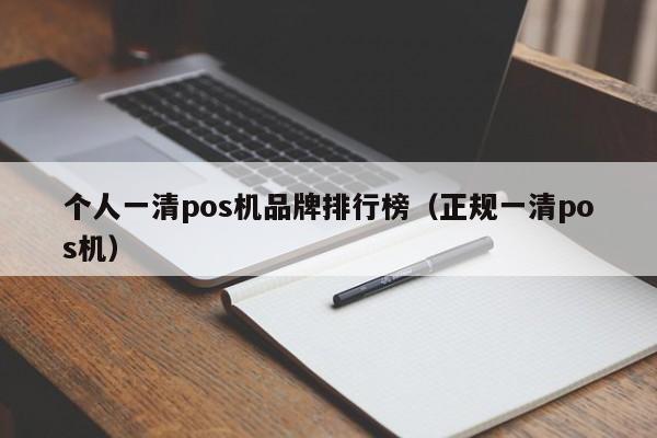 个人一清pos机品牌排行榜（正规一清pos机）